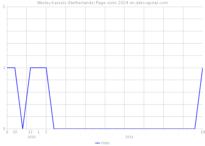 Wesley Kassels (Netherlands) Page visits 2024 