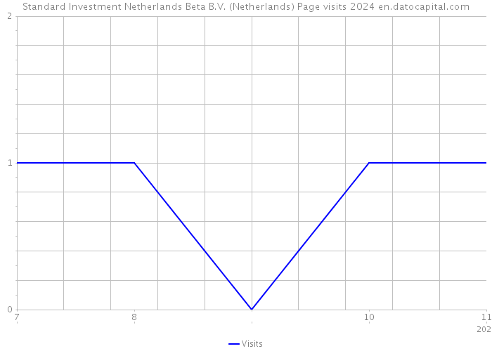 Standard Investment Netherlands Beta B.V. (Netherlands) Page visits 2024 