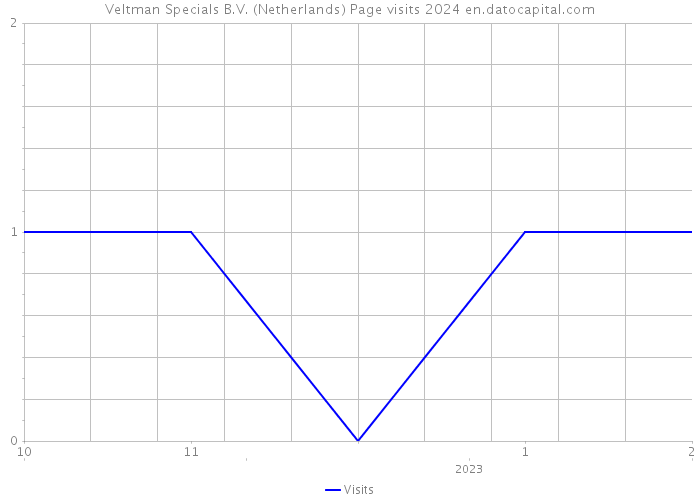 Veltman Specials B.V. (Netherlands) Page visits 2024 