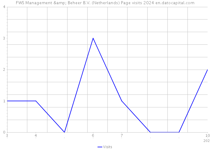 FWS Management & Beheer B.V. (Netherlands) Page visits 2024 