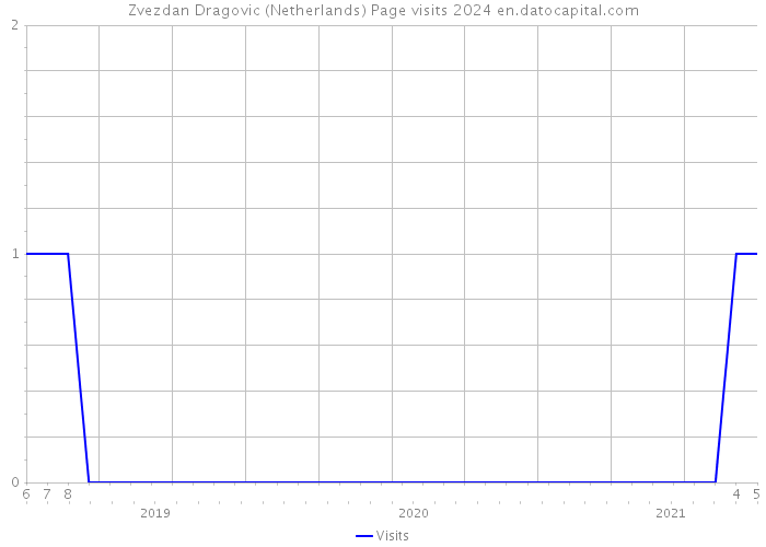 Zvezdan Dragovic (Netherlands) Page visits 2024 