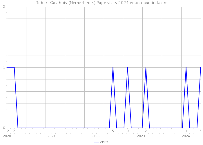 Robert Gasthuis (Netherlands) Page visits 2024 
