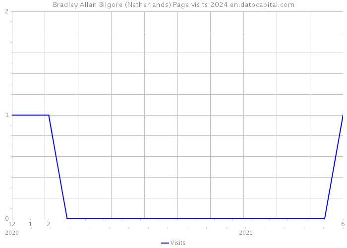 Bradley Allan Bilgore (Netherlands) Page visits 2024 