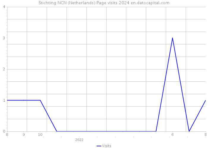 Stichting NCN (Netherlands) Page visits 2024 