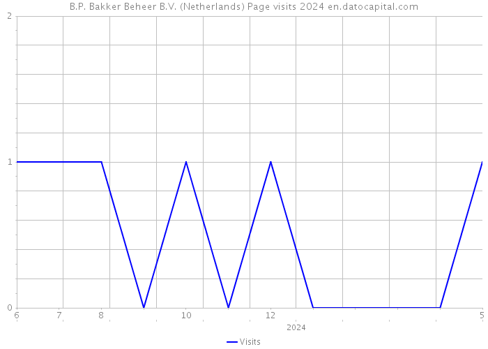 B.P. Bakker Beheer B.V. (Netherlands) Page visits 2024 