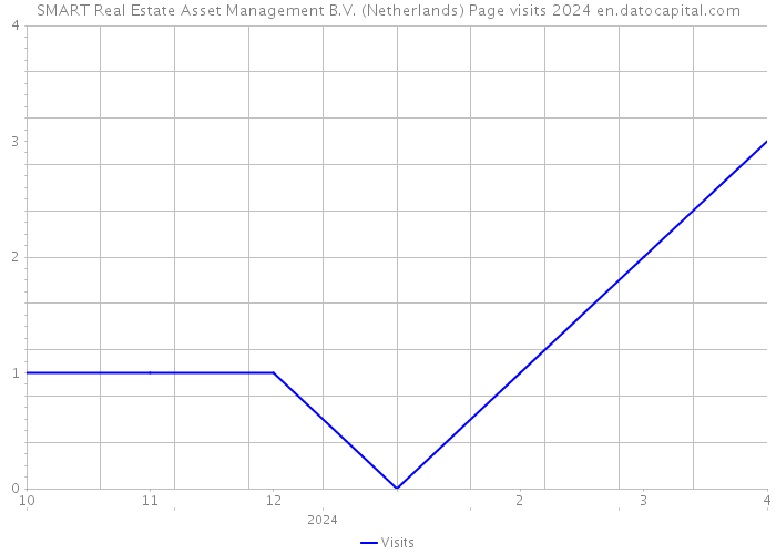 SMART Real Estate Asset Management B.V. (Netherlands) Page visits 2024 