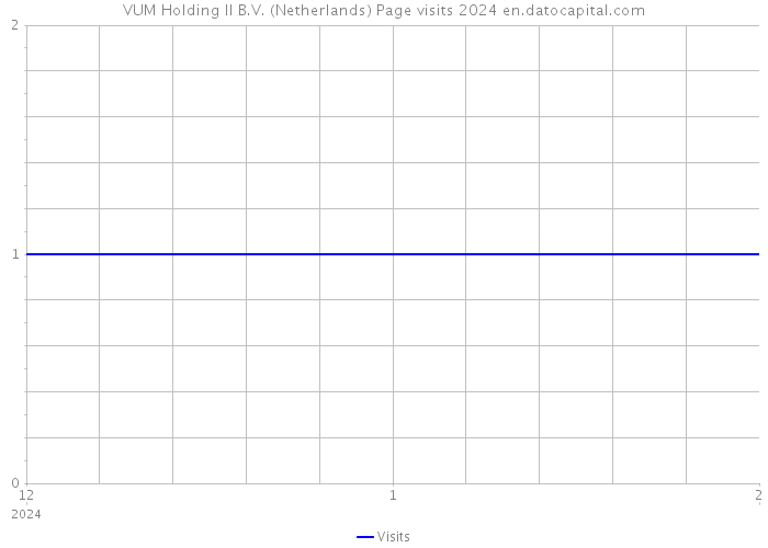 VUM Holding II B.V. (Netherlands) Page visits 2024 