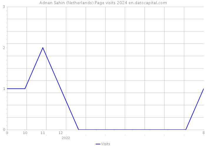 Adnan Sahin (Netherlands) Page visits 2024 