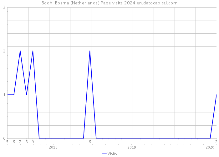 Bodhi Bosma (Netherlands) Page visits 2024 