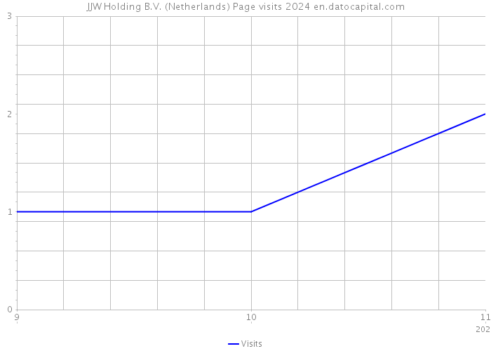 JJW Holding B.V. (Netherlands) Page visits 2024 