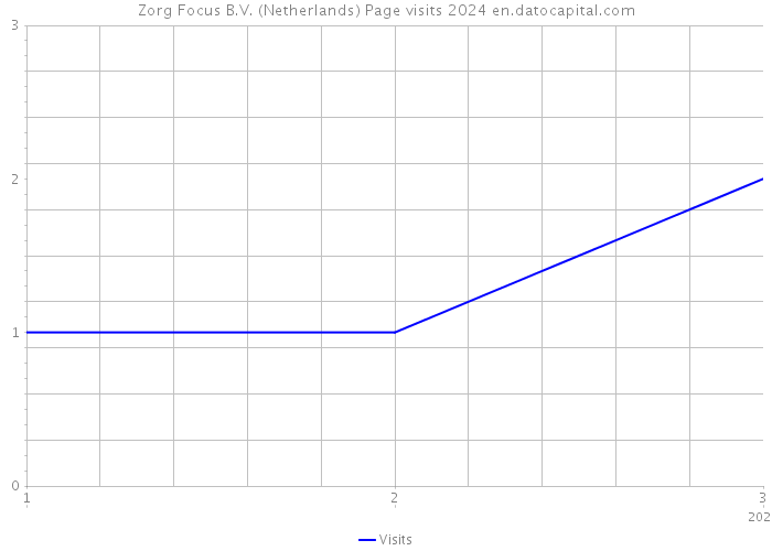 Zorg Focus B.V. (Netherlands) Page visits 2024 