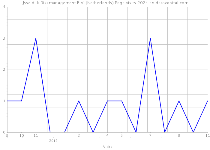 IJsseldijk Riskmanagement B.V. (Netherlands) Page visits 2024 