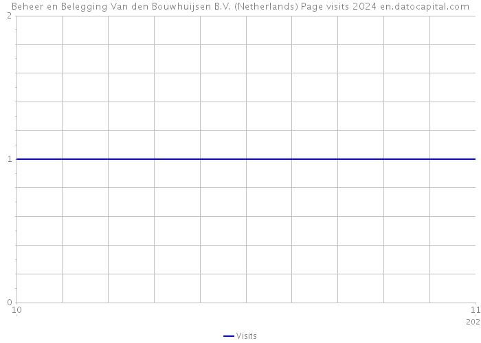 Beheer en Belegging Van den Bouwhuijsen B.V. (Netherlands) Page visits 2024 