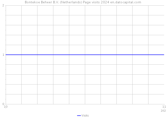 Bontekoe Beheer B.V. (Netherlands) Page visits 2024 
