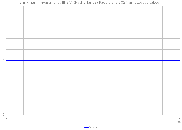 Brinkmann Investments III B.V. (Netherlands) Page visits 2024 