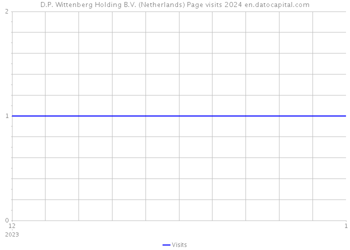 D.P. Wittenberg Holding B.V. (Netherlands) Page visits 2024 