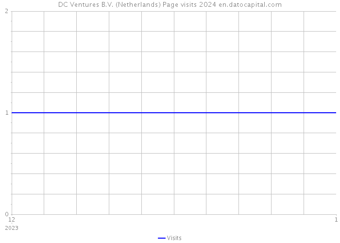 DC Ventures B.V. (Netherlands) Page visits 2024 