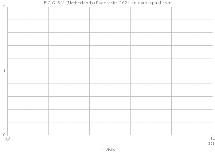 E.C.G. B.V. (Netherlands) Page visits 2024 
