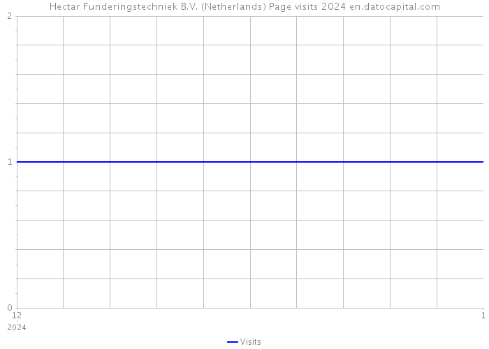 Hectar Funderingstechniek B.V. (Netherlands) Page visits 2024 