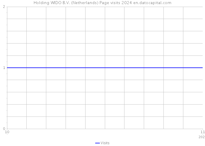 Holding WIDO B.V. (Netherlands) Page visits 2024 