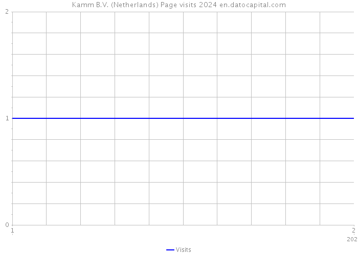 Kamm B.V. (Netherlands) Page visits 2024 