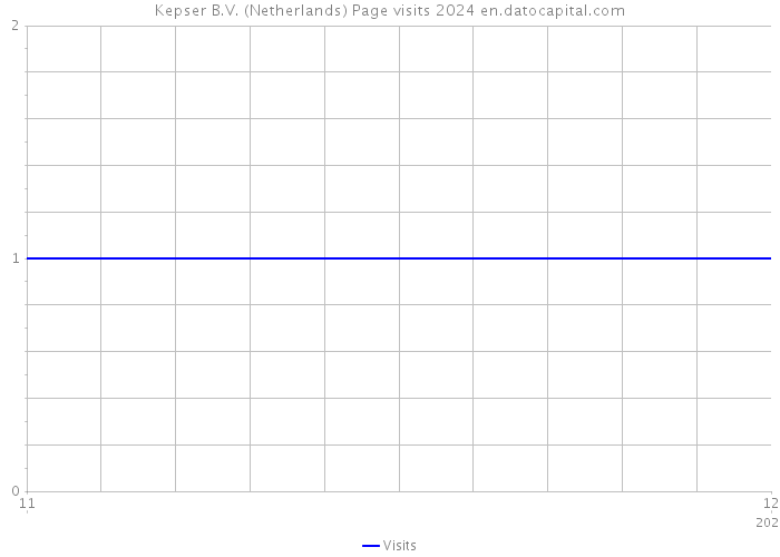 Kepser B.V. (Netherlands) Page visits 2024 