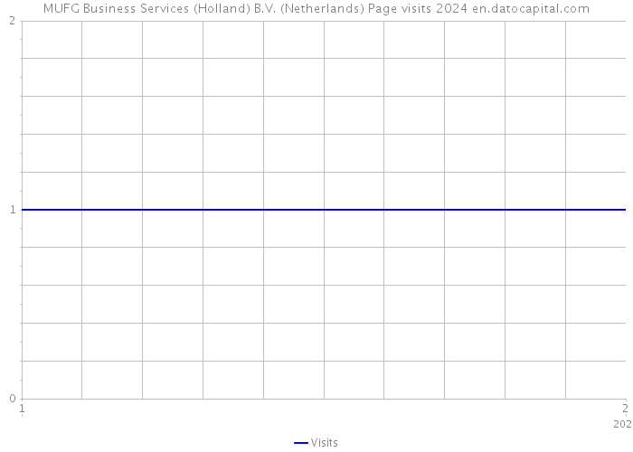 MUFG Business Services (Holland) B.V. (Netherlands) Page visits 2024 