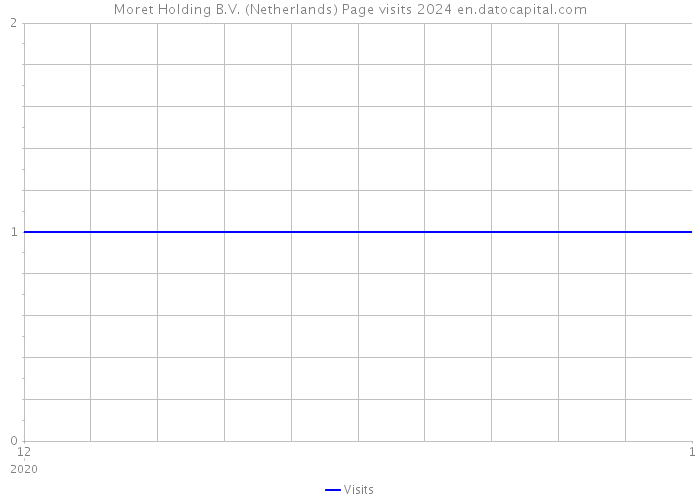 Moret Holding B.V. (Netherlands) Page visits 2024 