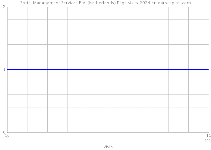 Spriel Management Services B.V. (Netherlands) Page visits 2024 