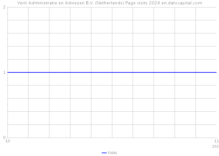 Verti Administratie en Adviezen B.V. (Netherlands) Page visits 2024 