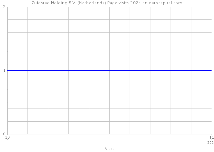 Zuidstad Holding B.V. (Netherlands) Page visits 2024 