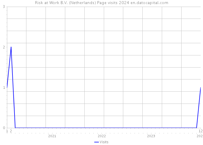 Risk at Work B.V. (Netherlands) Page visits 2024 