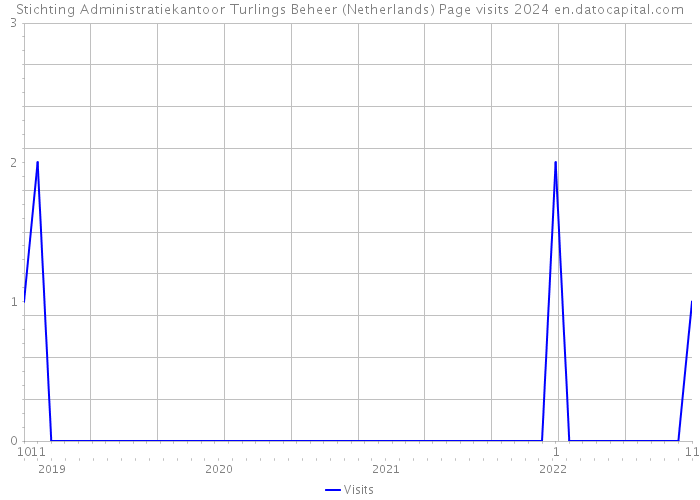 Stichting Administratiekantoor Turlings Beheer (Netherlands) Page visits 2024 