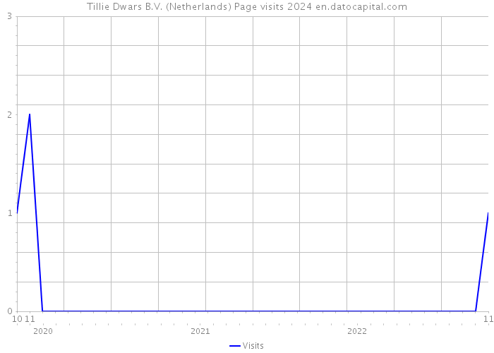 Tillie Dwars B.V. (Netherlands) Page visits 2024 