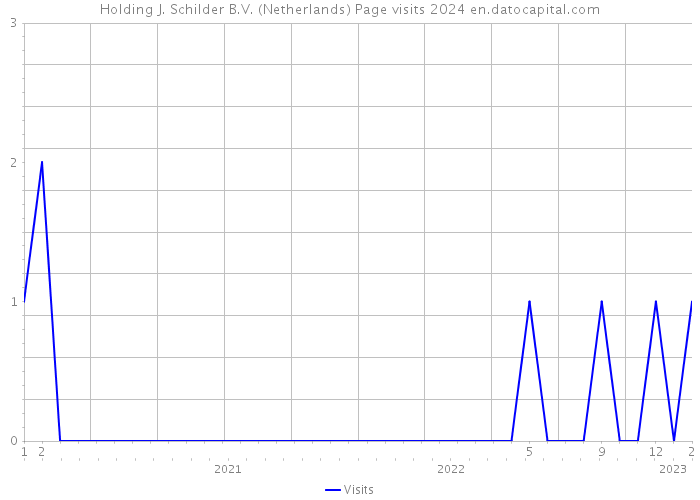 Holding J. Schilder B.V. (Netherlands) Page visits 2024 