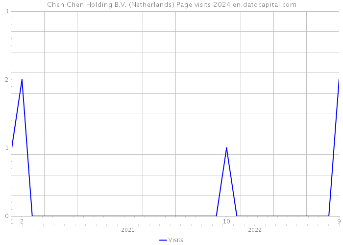 Chen Chen Holding B.V. (Netherlands) Page visits 2024 
