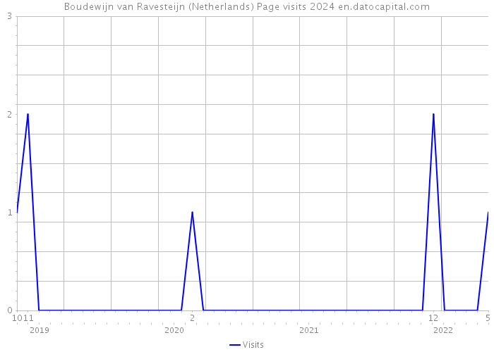 Boudewijn van Ravesteijn (Netherlands) Page visits 2024 