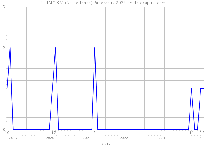 PI-TMC B.V. (Netherlands) Page visits 2024 