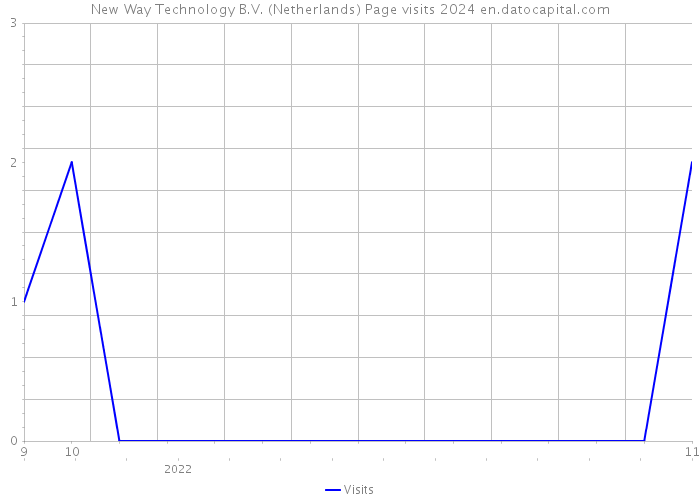 New Way Technology B.V. (Netherlands) Page visits 2024 