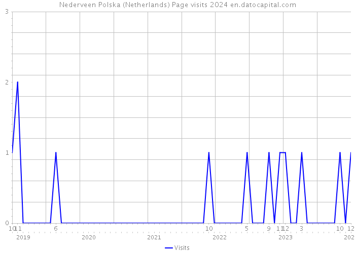 Nederveen Polska (Netherlands) Page visits 2024 