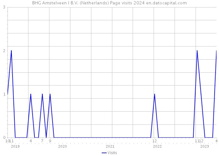 BHG Amstelveen I B.V. (Netherlands) Page visits 2024 
