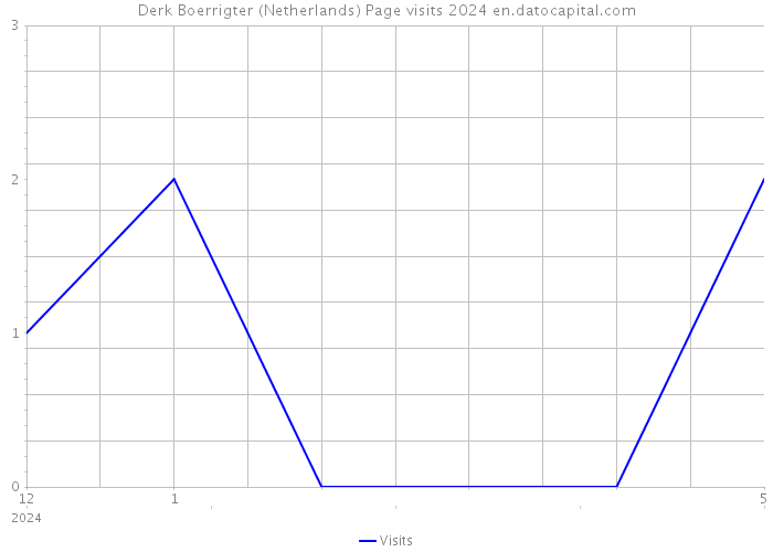 Derk Boerrigter (Netherlands) Page visits 2024 