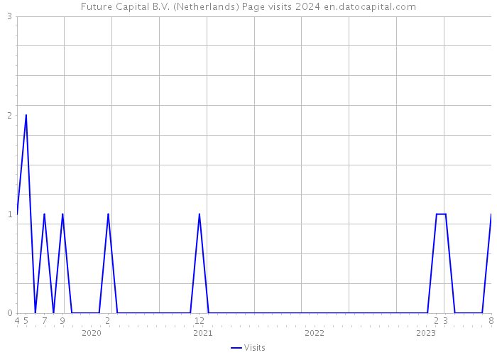 Future Capital B.V. (Netherlands) Page visits 2024 