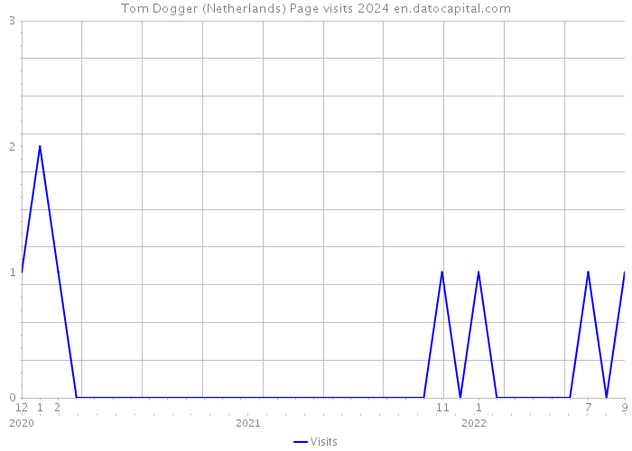Tom Dogger (Netherlands) Page visits 2024 