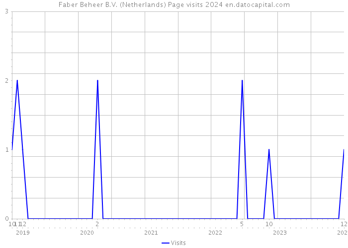 Faber Beheer B.V. (Netherlands) Page visits 2024 