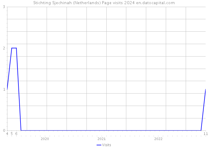 Stichting Sjechinah (Netherlands) Page visits 2024 