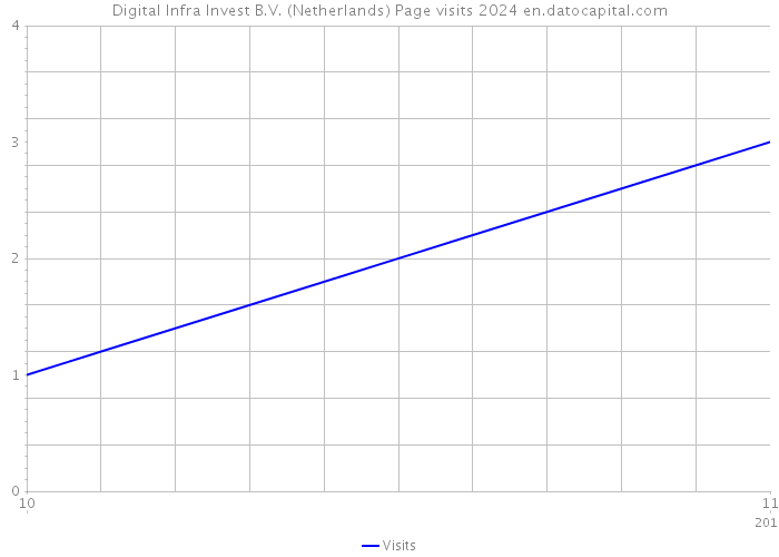 Digital Infra Invest B.V. (Netherlands) Page visits 2024 