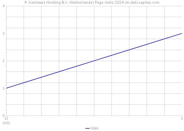 P. Ketelaars Holding B.V. (Netherlands) Page visits 2024 