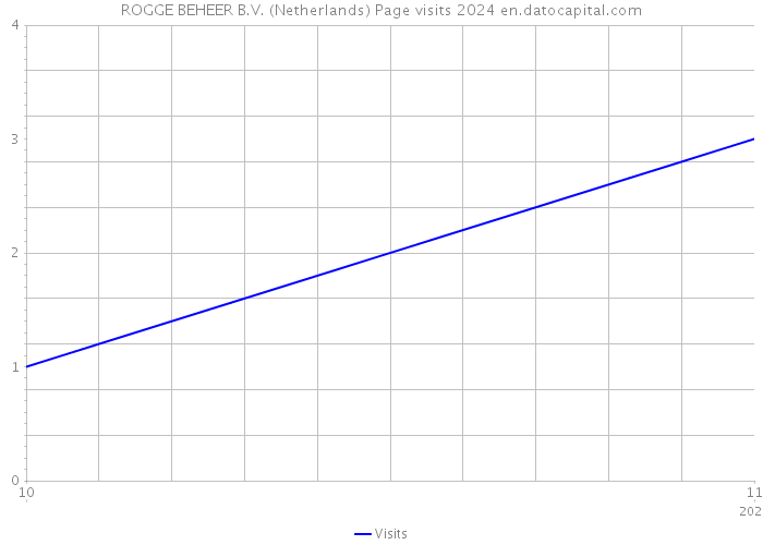 ROGGE BEHEER B.V. (Netherlands) Page visits 2024 