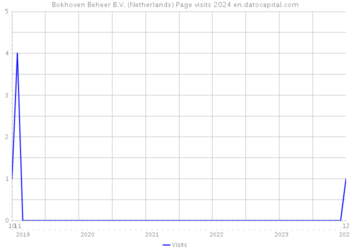 Bokhoven Beheer B.V. (Netherlands) Page visits 2024 